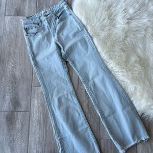 Levi's Light Blue Flare Jeans